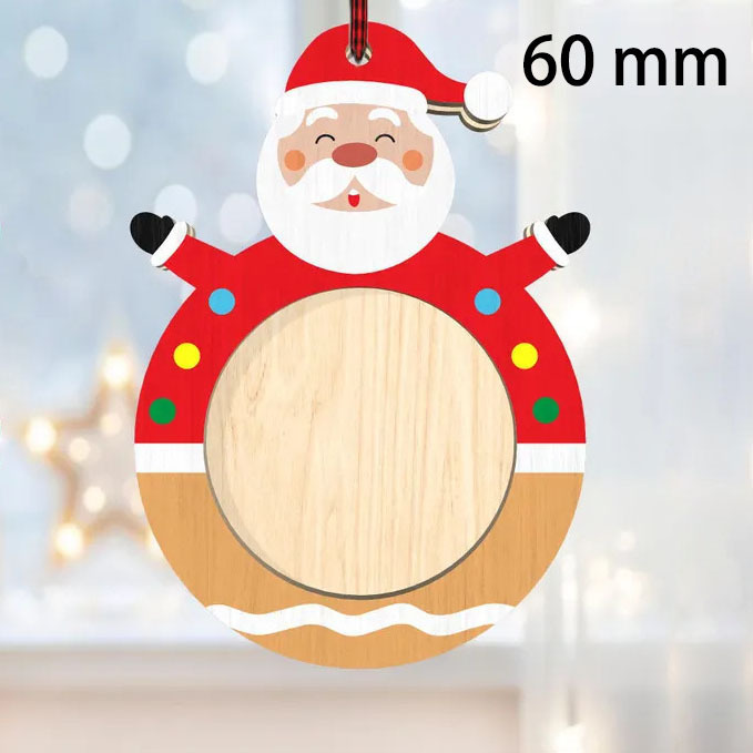 Colorful Wooden Christmas Photo Frame Decoration Christmas Photo Decoration Christmas Decoration Christmas Gift Home Decoration