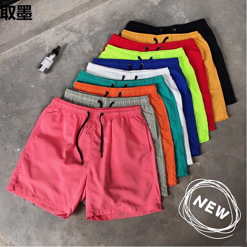 Cross-border European and American Men's Beach Pants Casual Shorts Fashion Trend Outer Wear Loose Waterproof Surfing Swimming Trunks