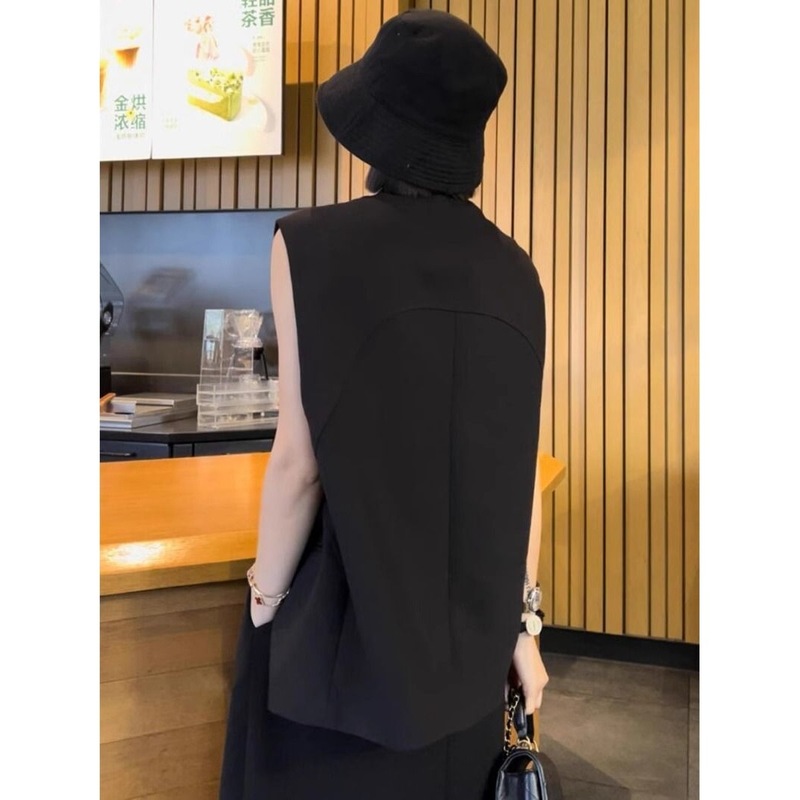 西装马甲女小个子2025春秋新款设计感爆款高级时尚西服马夹外套潮|undefined