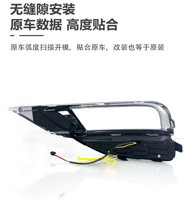 Suitable for 15-16 Honda CRV daytime running lights dedicated LED daytime running lights US version CRV modified front fog lights