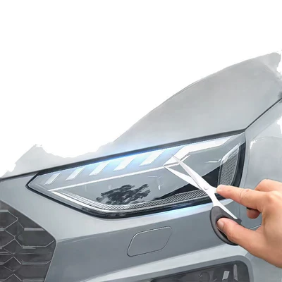 transparent smoked headlight protective film, Car headlight protective film