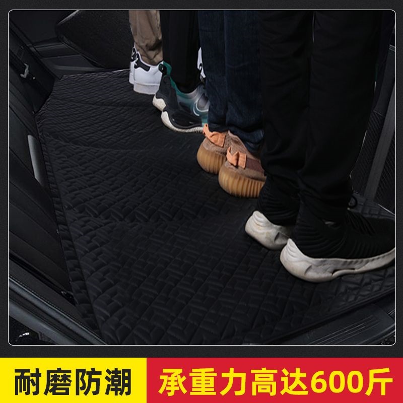 (2개) 팽창식 무료 접이식 자동차 매트리스 뒷좌석 플레이트 면 자동차 시트 변경 침대 잠자는 유물 자동차 침대
