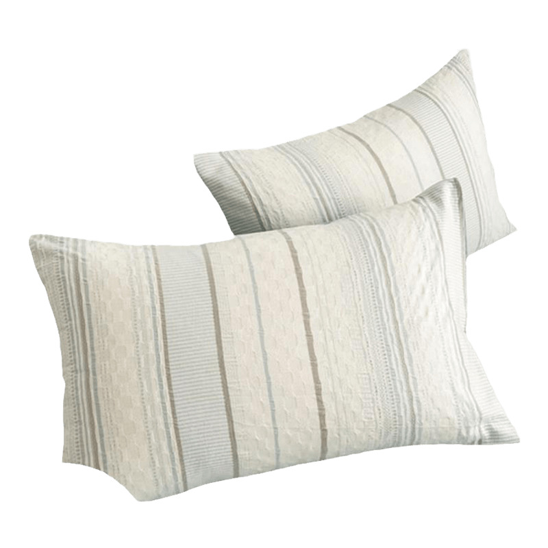 2025 nuevo estilo funda de almohada de algodón par 48x74 funda de almohada para el hogar de verano funda interior de núcleo de almohada de algodón individual 2
