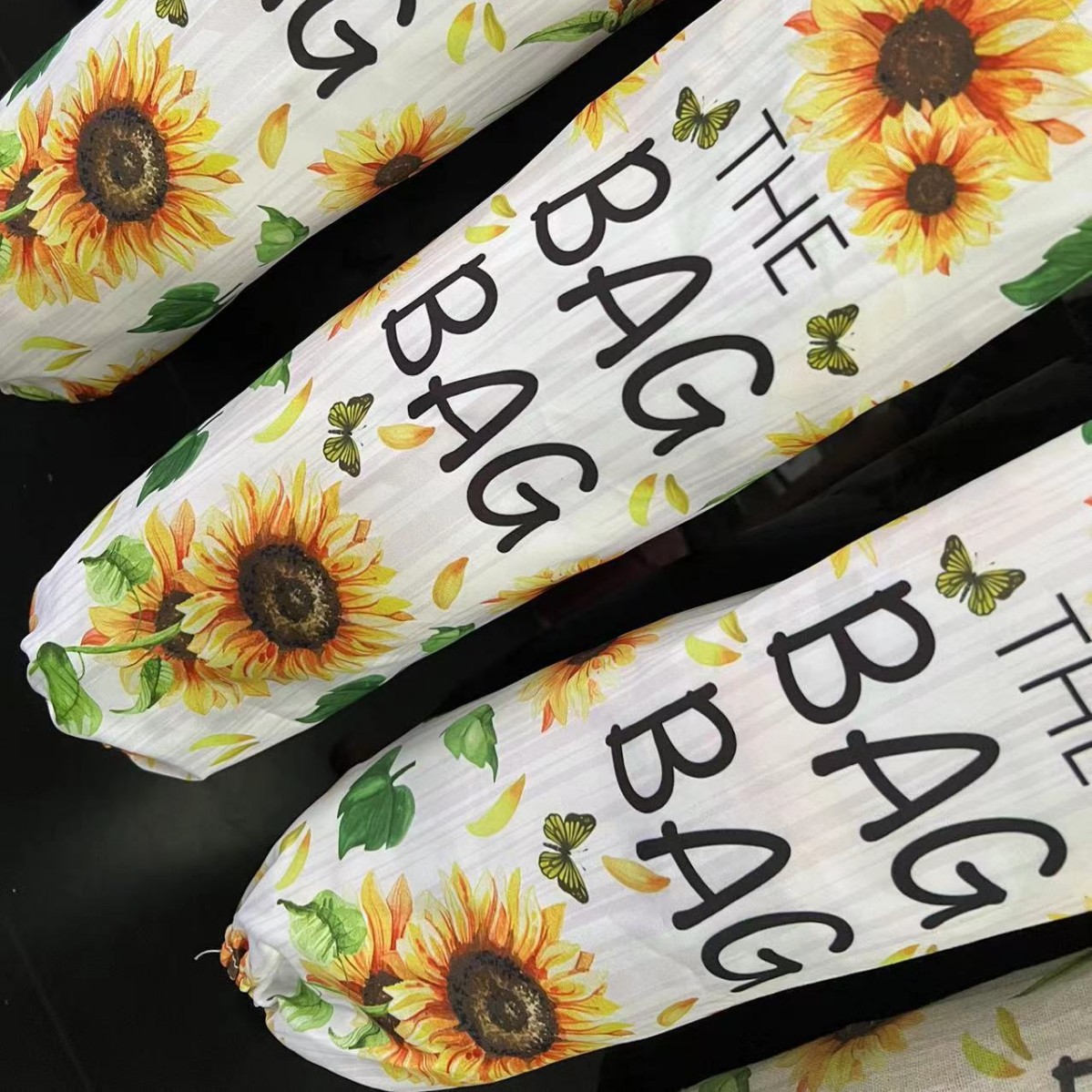 Bolsa de compras montada en la pared bolsa de almacenamiento en rack de almacenamiento bolsa de almacenamiento de basura colgante cocina del hogar bolsa de plástico bolsa de organización