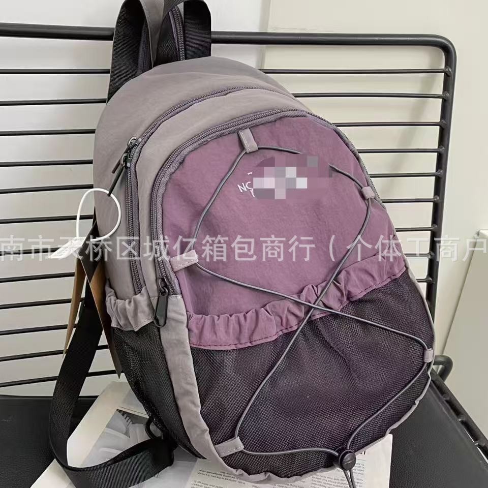 Trendy Brand Multifunctional Men's and Women's Portable Outdoor Small Backpack Hiking Mountaineering Bag Crossbody Bag Lightweight Sports School Bag