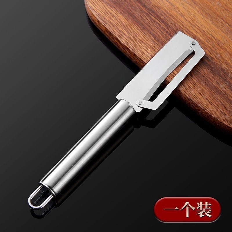 Cuchillo de cocina de acero inoxidable, raspador de cocina, pelador doméstico, cepillado multifuncional, lechuga, artefacto de papa de frutas