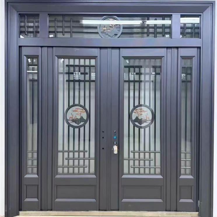 새로운 스타일의 중국풍 유리 패널 도어 (스타일 16)