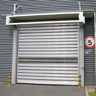 Hard turbine fast rolling door insulation Villa garage door high-speed rolling door wind-resistant industrial-grade automatic door security anti-theft