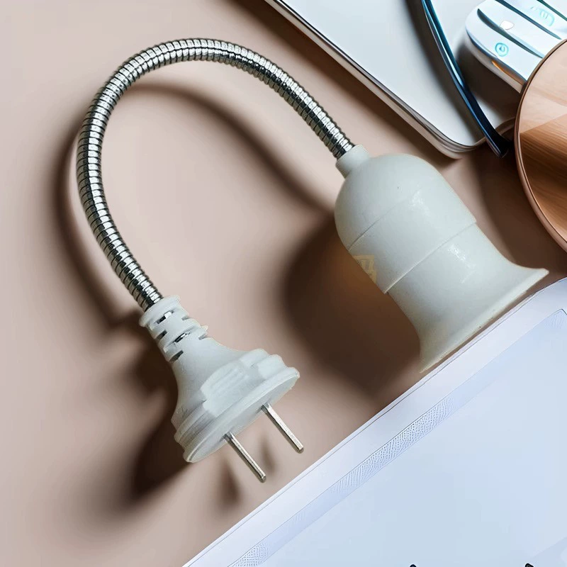 Универсальный длинный держатель для лампы,Plug,ободок, металлический светодиодный выключатель ключ, прямой поставщик с завода, с резьбовым гнездом