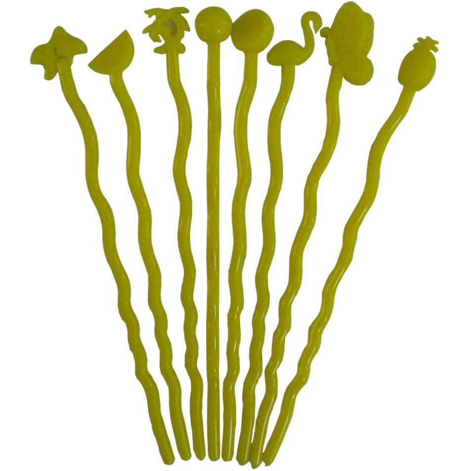 Трансграничные креативные прозрачные круглые головки длинные пластиковые блендер молочный чай кофе встряхивание бар коктейль бары