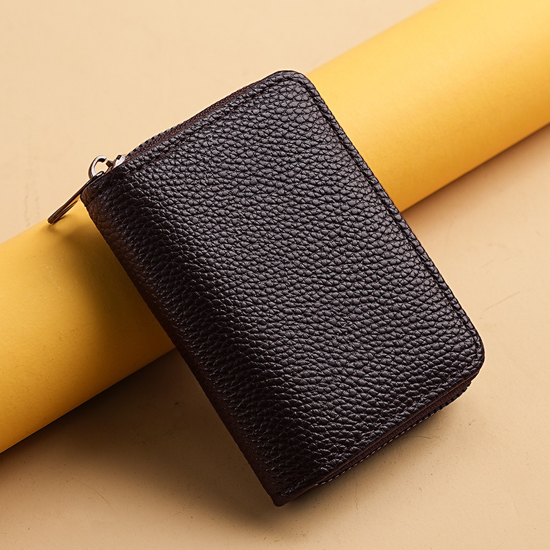 Paquete de tarjetas Cartera de múltiples tarjetas para mujer Cartera de tarjetas de gran capacidad Paquete de tarjetas de múltiples tarjetas Paquete de órganos cortos para hombres