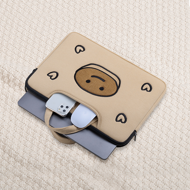 Shockproof Embroidered Laptop Bag Apple Lenovo 13.3/14 Huawei 15.6/16 Inch Nice Laptop Bag
