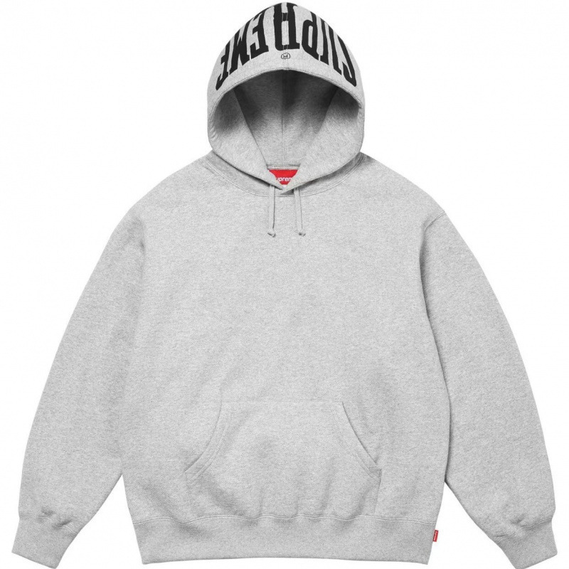 E568 WARM Up Hooded Sweatshirt灰色