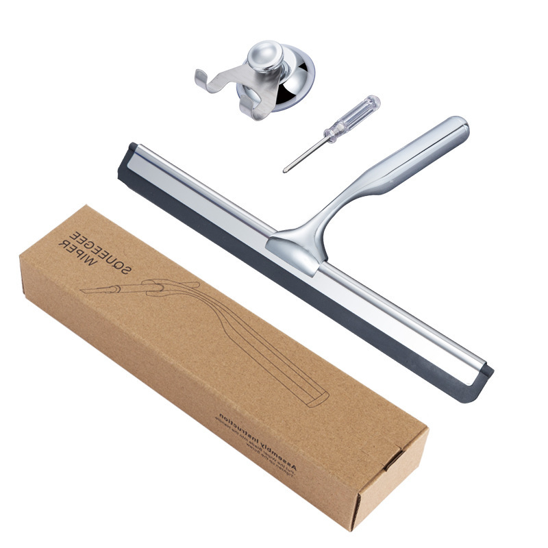 Stainless steel wiper glass cleaner with hook glass wiper Amazon cross-border wholesale manufacturers