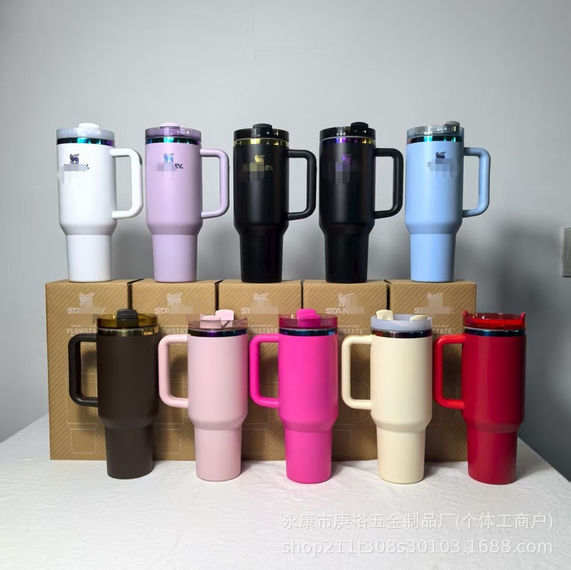 【随行不洒】STANLEY不锈钢真空吸管杯水杯大头保温杯冰覇杯防漏|undefined