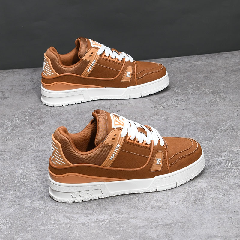 Black Warrior zapatos de hombre primavera y otoño nueva tendencia todo-fósforo otoño deportes y ocio pequeños zapatos blancos zapatos de moda para hombres y mujeres 8003