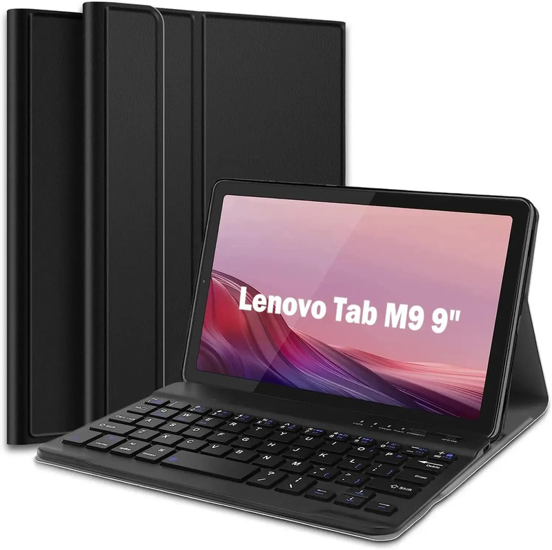 Suitable for Lenovo Tab M9 Bluetooth Keyboard Protective Case Tb-310Fu Lenovo M8 Wireless Keyboard Leather Case