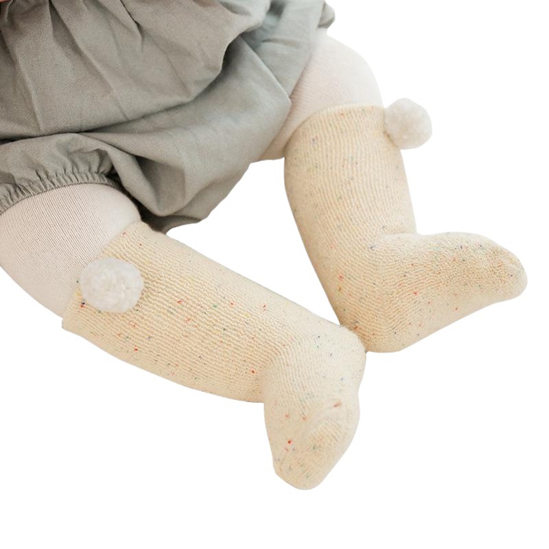 18 de invierno anti-Terry calcetines de bebé altos engrosados cálidos calcetines recién nacidos calcetines de bebé 0-3-5 años calcetines de los niños