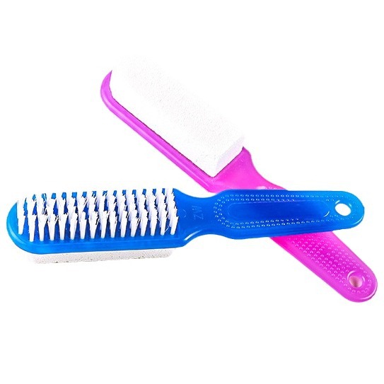 Piedra de molienda con cepillo de uñas para exfoliación y cuidado de pies, herramienta de belleza profesional Amazon