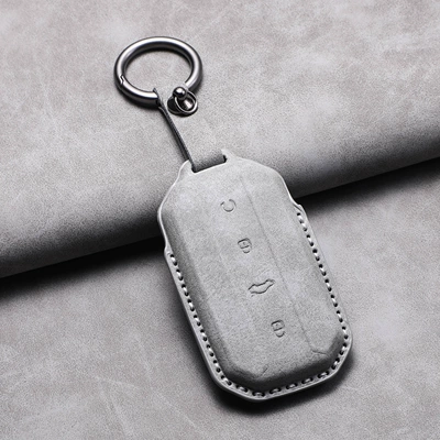 Car key bag | Genuine Leather Cover with 4S Strap