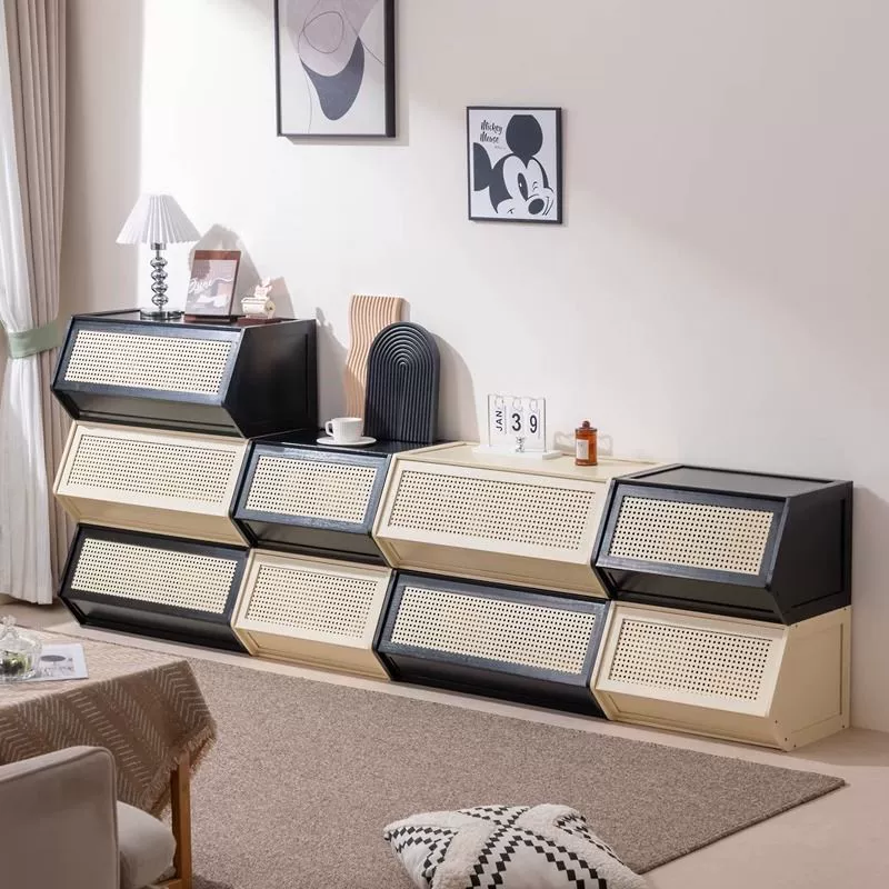 Светильник для спальни, роскошная комбинация для хранения, интернет-знаменитость, настенный креативный шкаф для хранения, боковой шкаф, торцевой шкаф, ящик для гостиной