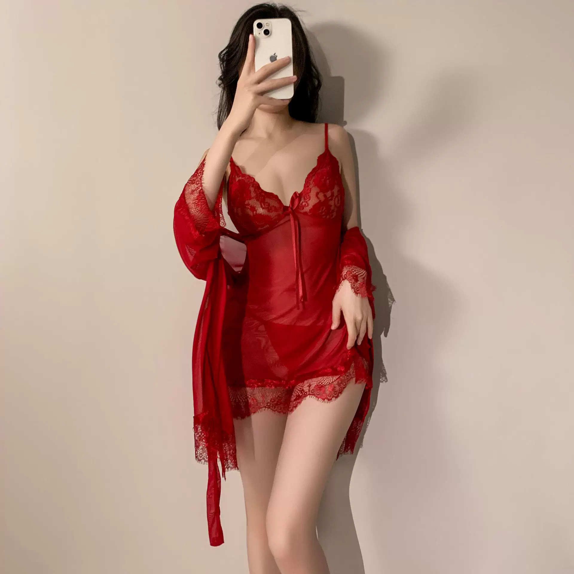 情趣内衣透视私房网纱蕾丝床上用品性感睡衣激情夫妻调情睡裙吊带