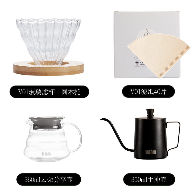 [Round Wood Too Edition] 1-2 people hand-made 4 pieces of coffee coffee