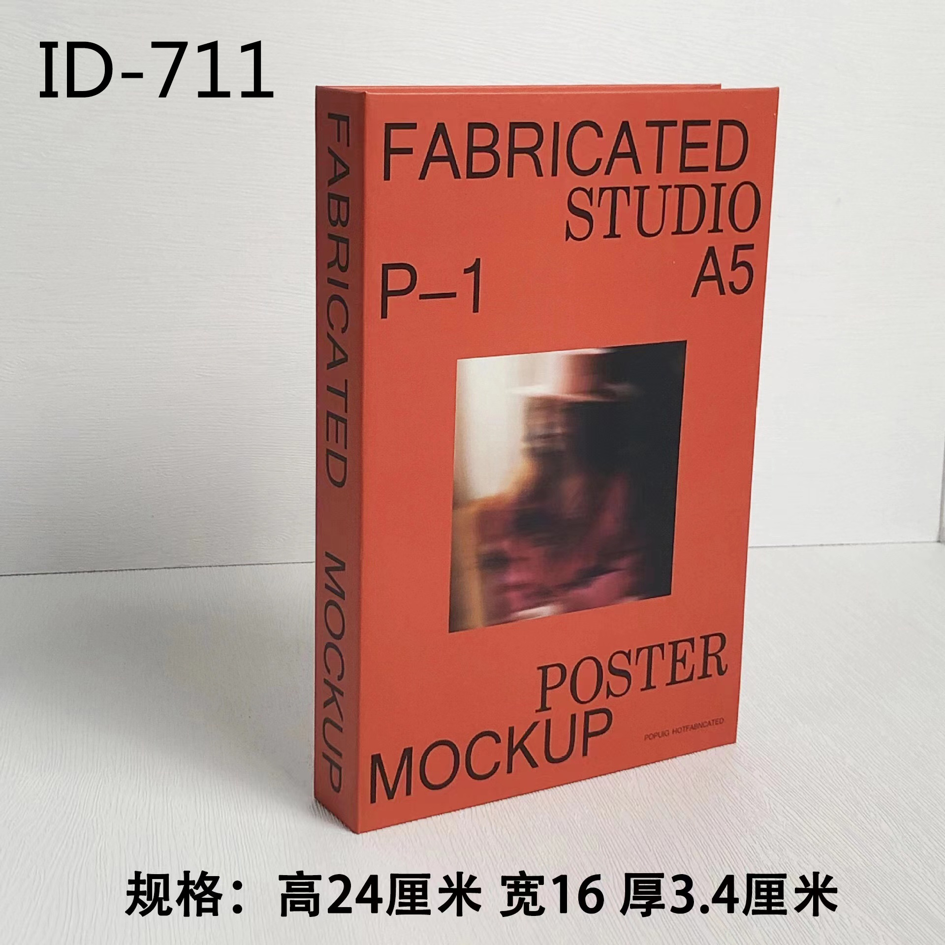 Libros falsos plegables estilo nórdico/INS, props de fotografía, decoración suave, muestra de fábrica