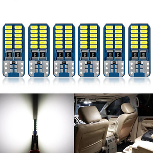 Cross-border supply car LED width light T10-3014-24 light car reading light license plate light trunk light