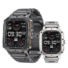 男士户外智能手表AMOLED屏心率血氧监测运动计步通话smart watch