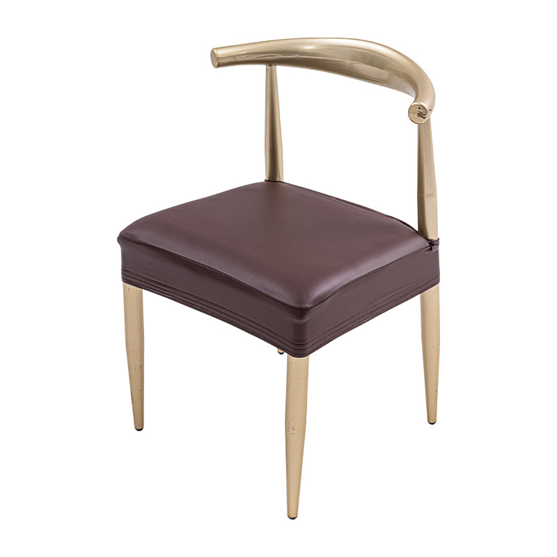 Nuevo cuero cubierta de silla de cuero cubierta de tecnología tela impermeable a prueba de agua cubierta de silla a prueba de aceite cubierta de silla a prueba de polvo doméstica cubierta de silla a prueba de desgaste