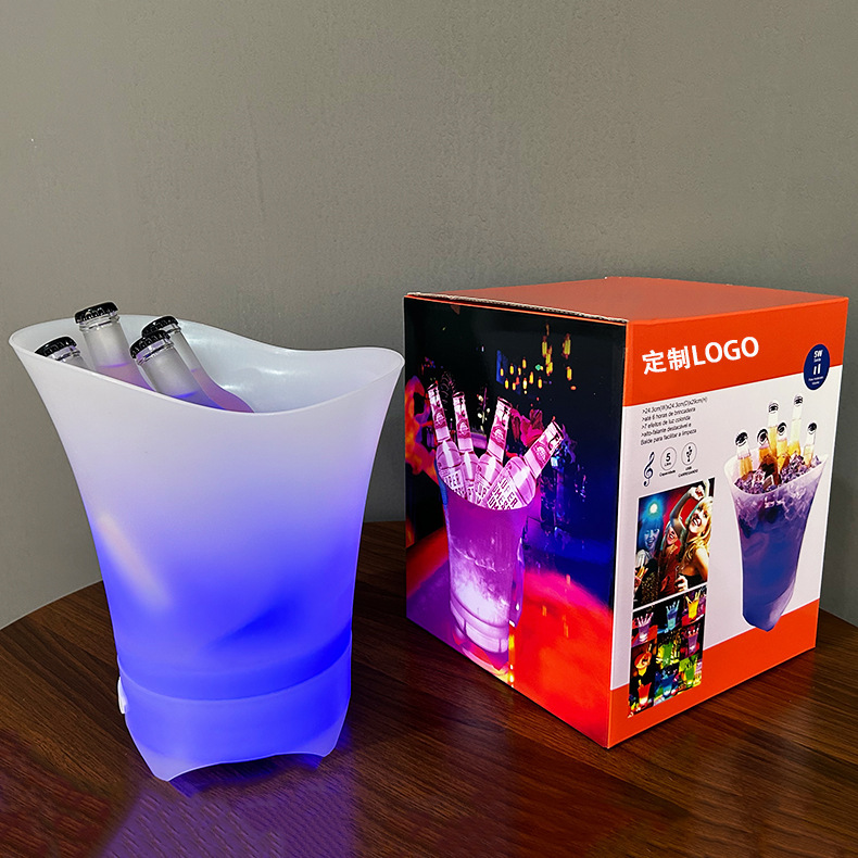 クロスボーダー発光 Bluetooth アイスバケット LED ライトポータブル小型オーディオビールバケットクロスボーダーキャンプアイスバケット工場直販|undefined