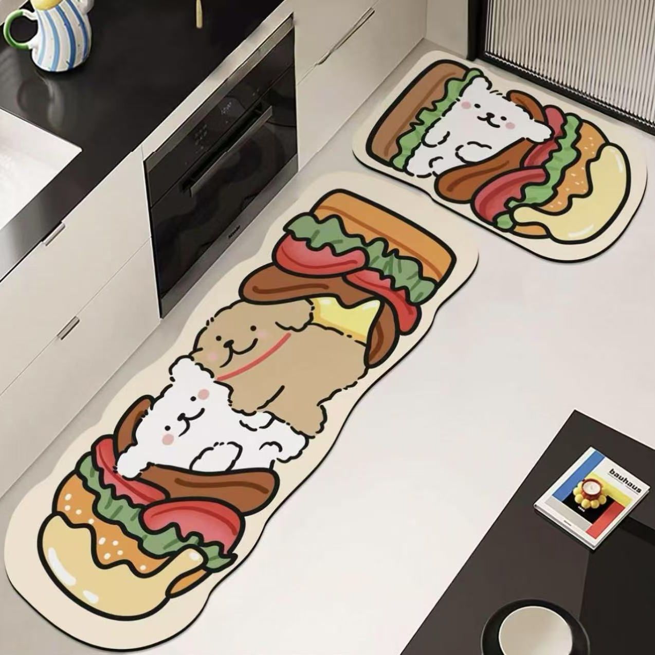 햄버거 강아지