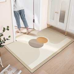 Entry mat PVC high-end feel, washable and easy to clean, welcome mat at the door, durable and non-slip, can be cut to size