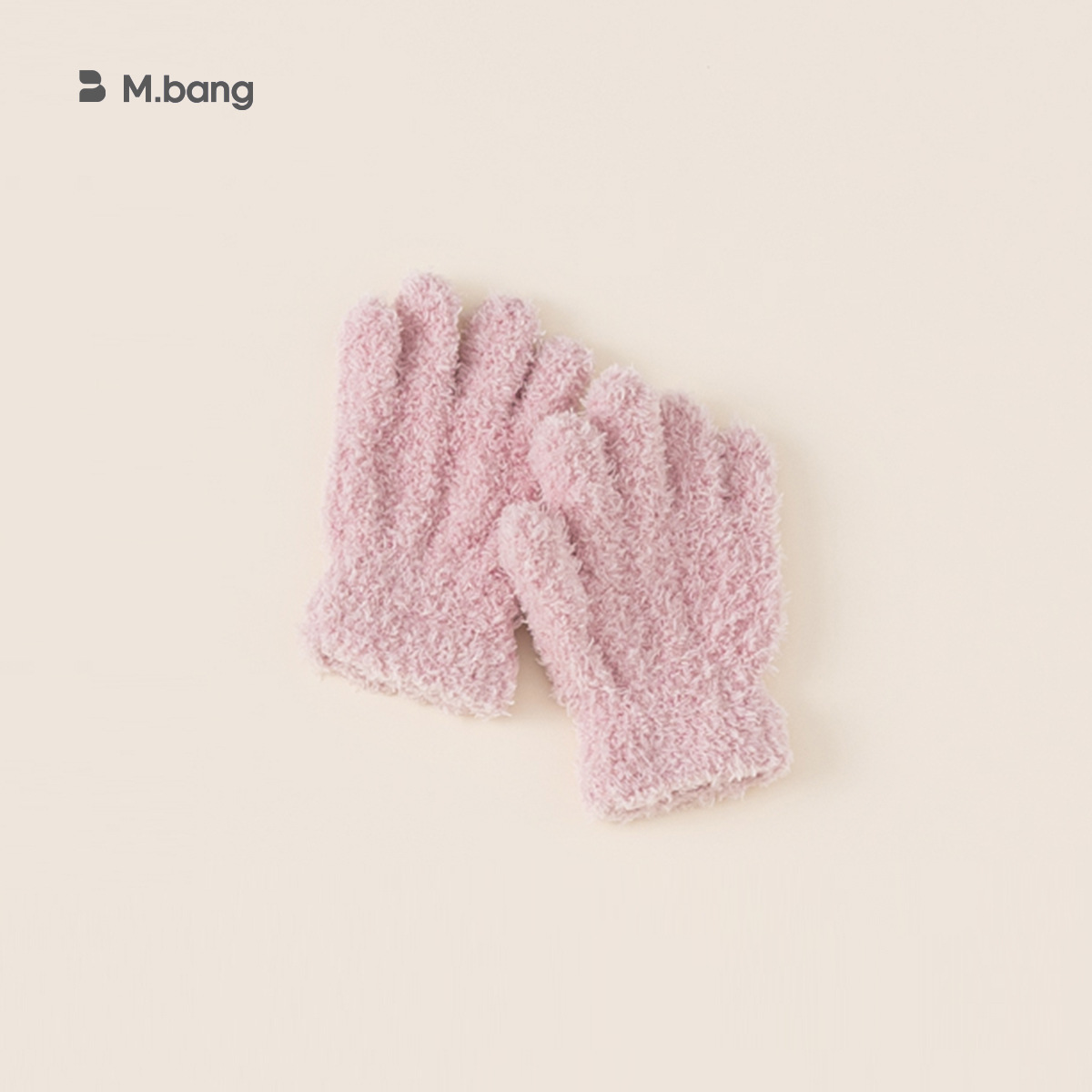 Yoobao ropa infantil guantes de niñas amor guantes de lana otoño y invierno nuevo bebé dulce guantes de punto de cinco dedos