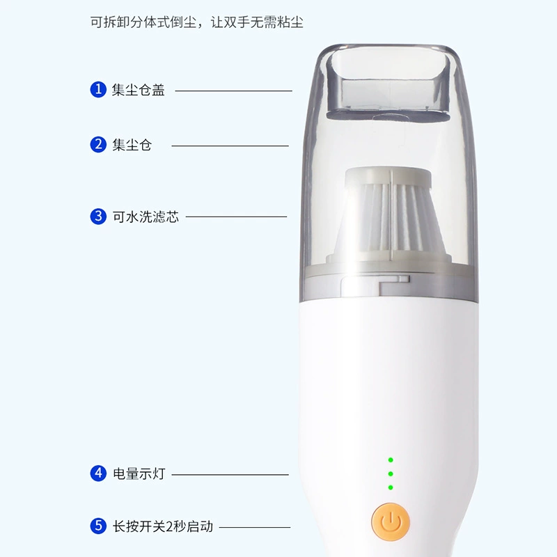Handheld wireless vacuum cleaner, new collection, high power
