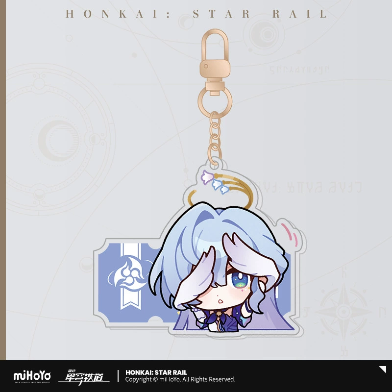 Коллекционный значок (Honkai: Star Rail) — персонаж, цветной картон на подложке, одиночный