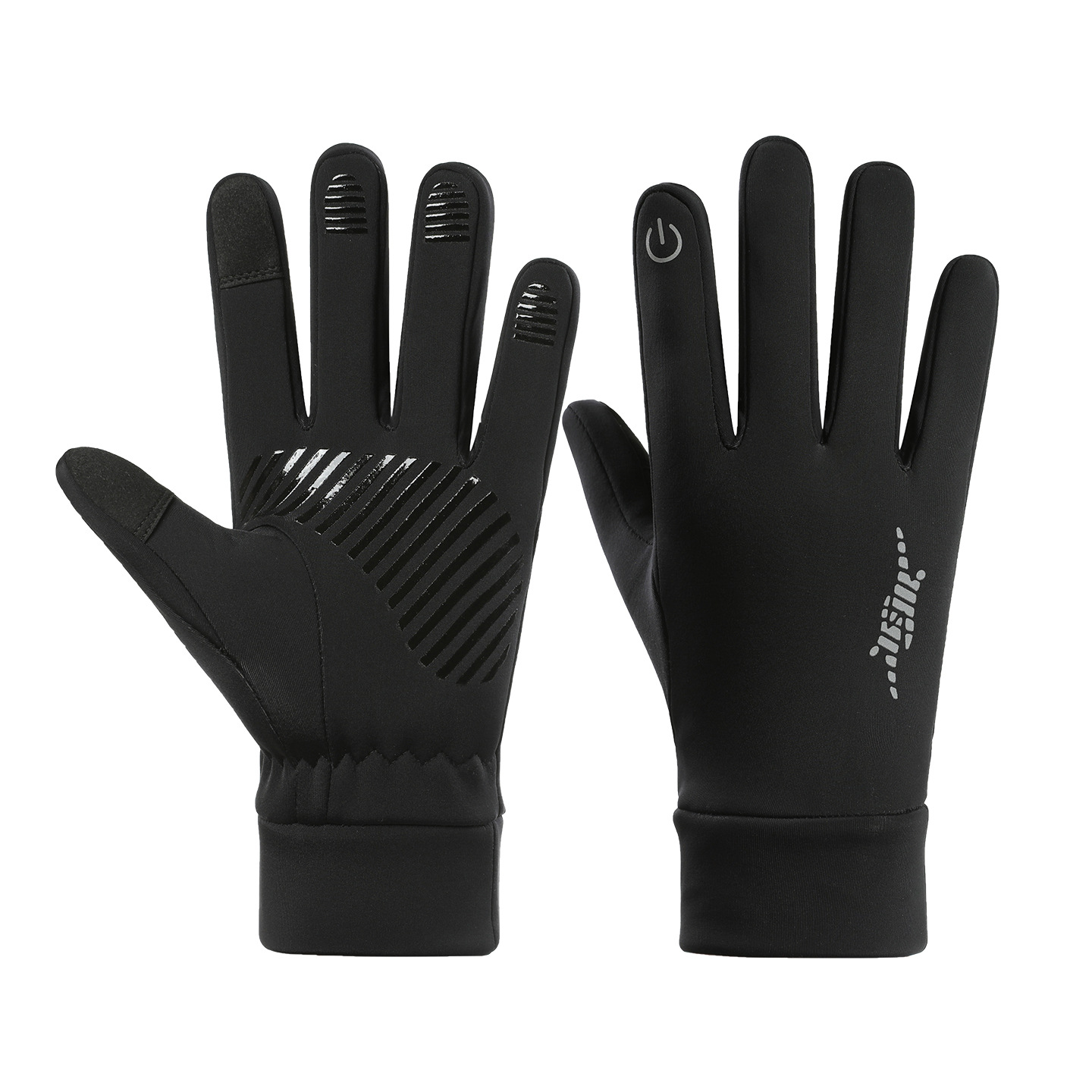 Otoño y invierno guantes de ciclismo para hombres corren al aire libre a prueba de viento, agua y tela táctil de esquí guantes calientes al por mayor