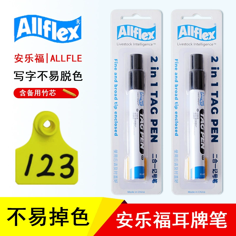 Eloffford Ушная ручка маркер Ушная ручка с заправкой свинья Ушная ручка маркер