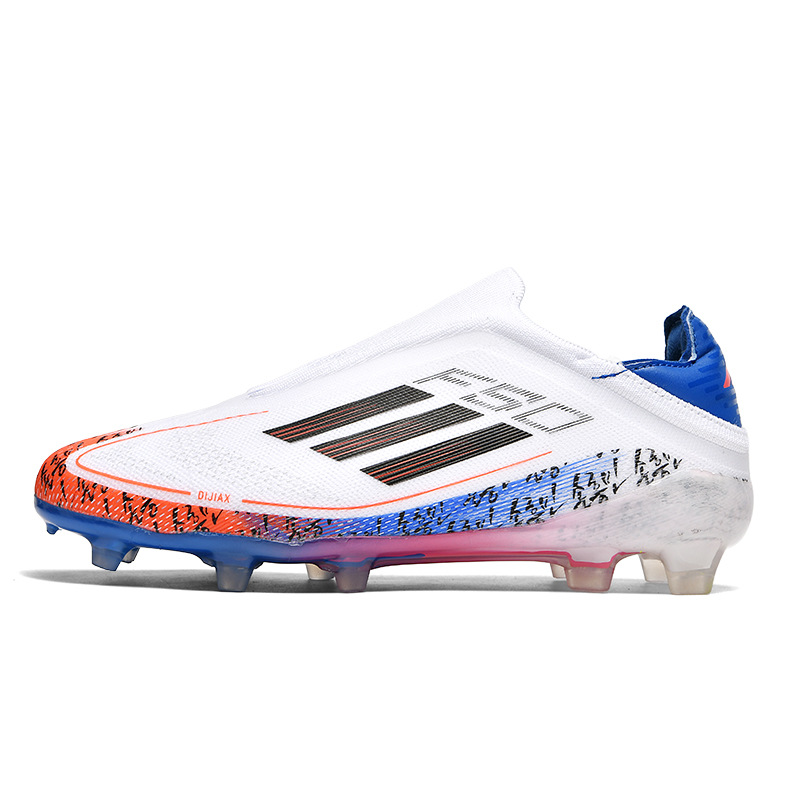 2025 nuevos zapatos de fútbol para hombres y mujeres de clavos largos zapatos de entrenamiento antideslizantes juveniles fábrica de botas de fútbol