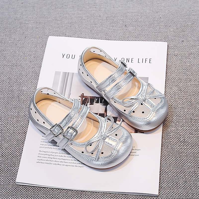 2026 verano de sandalias suaves para niños nuevos zapatos de princesa de moda para niños zapatos de cuero transpirables