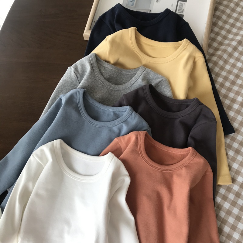 Demi-season Japanese woolen base body-friendly children's thermal…