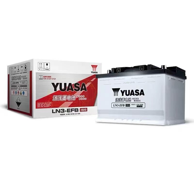 Japan's Yuasa Start-Stop Battery Ln3 Is Compatible with the Original Car Battery of the New Lexus Es260 Es200