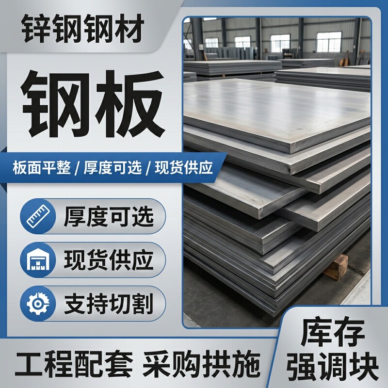 Foshan wholesale road paving steel plates for equipment bases, cut to size, 12mm thick, delivered to the factory