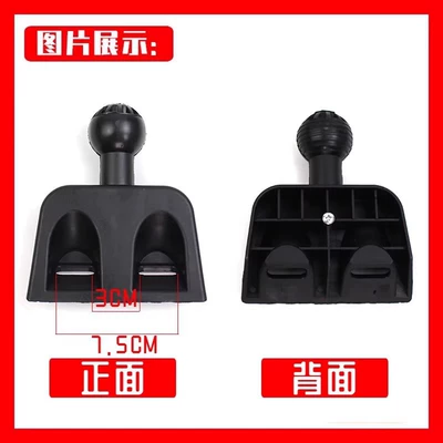 Large field of view rear view auxiliary mirror Door Mirror, Planetary Front View - individual-door-mirror-base