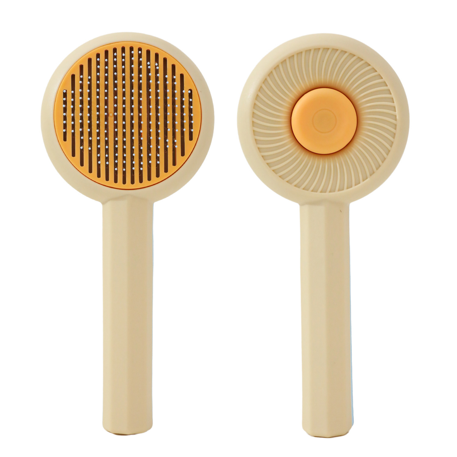 Gato peine flotante pelo eliminación gato vórtice auto-limpieza peine mascota pelo eliminación cepillo gato suministros Pelo Largo peine cepillo al por mayor