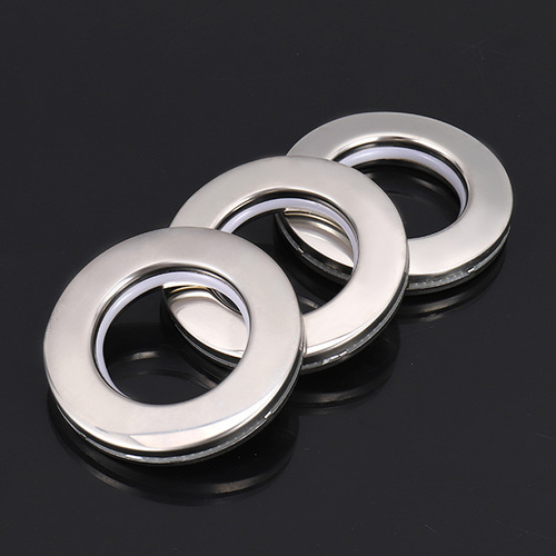 Manufacturer direct supply 75 stainless steel silent curtain rod ring loop ring hole ring living ring factory