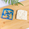 DIY bread cut cartoon pattern sandwich mold toast, bread mold bento bento rice ball dupler mold