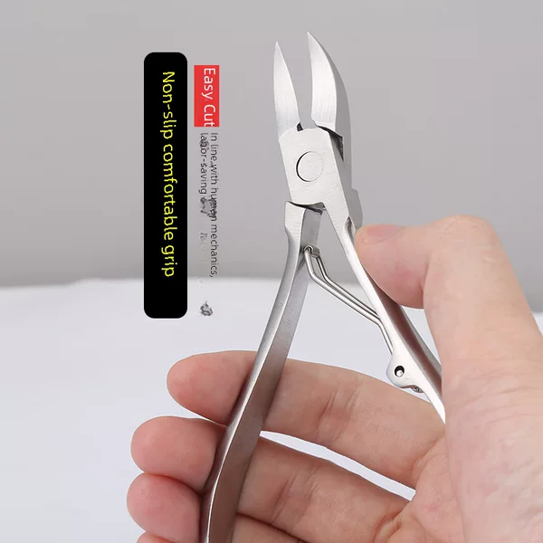 Stainless steel nail scissors toenail gray thick nail dead skin pliers set nail groove pliers inflammation manicure ingest nail chick forceps