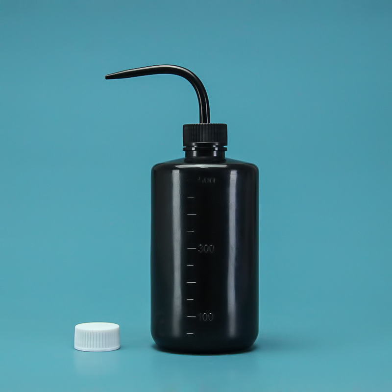 Boca curvada suculenta hervidor de riego 500ml squeeze hervidor de agua suculenta micro paisaje hervidor de agua botella de plástico